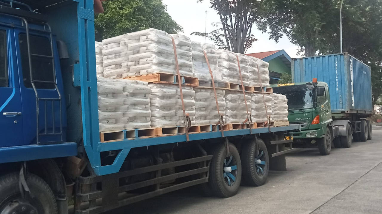Pengiriman material Grouting Fosroc Conbextra BB80