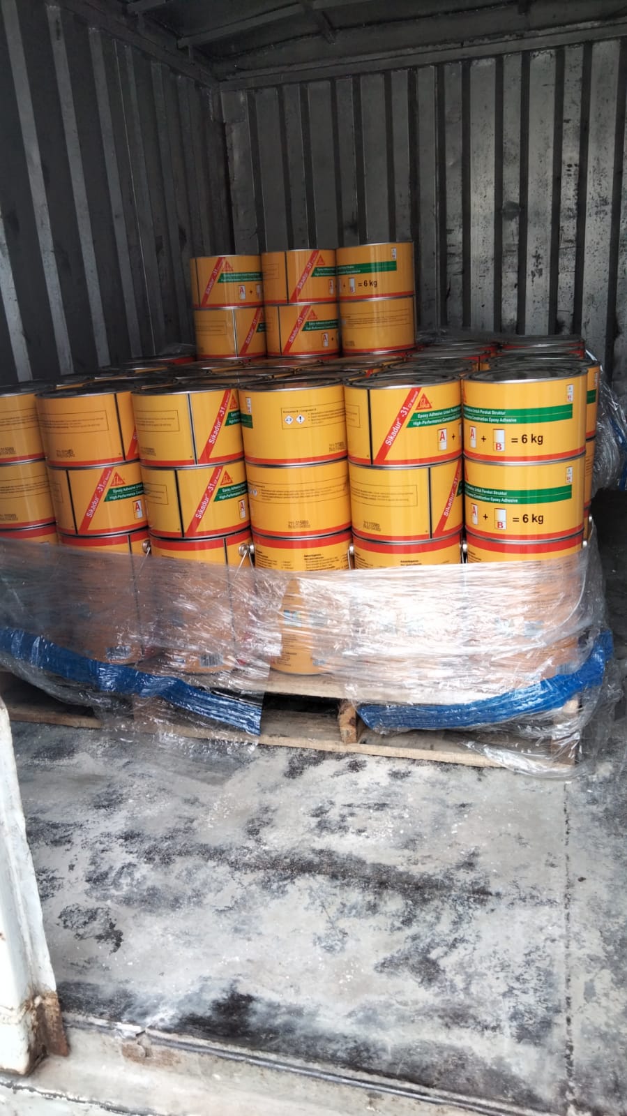 Pengiriman Material Epoxy Adhesive Sikadur 31 CF Normal 28