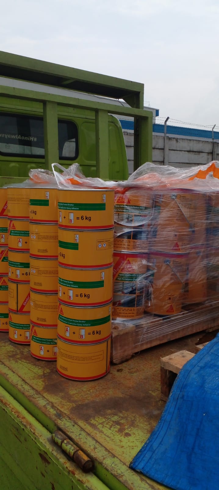 Pengiriman material Epoxy Adhesive Sikadur 31 CF Normal