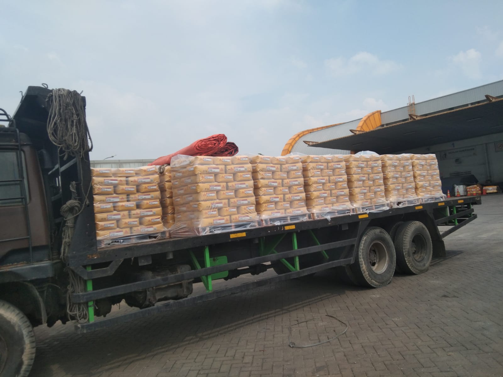 Pengiriman material Grouting SikaGrout 215