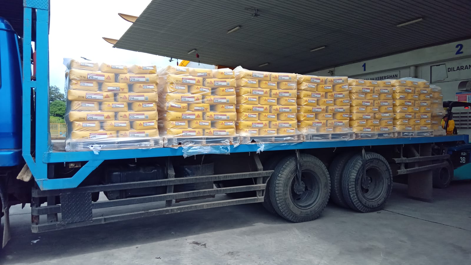 Pengiriman material Grouting SikaGrout 215