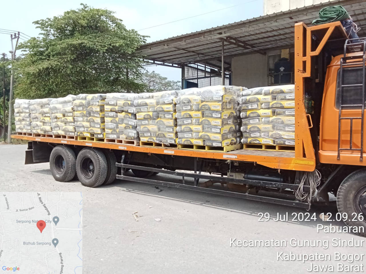 Pengiriman material Acian SkimCoat MU 200